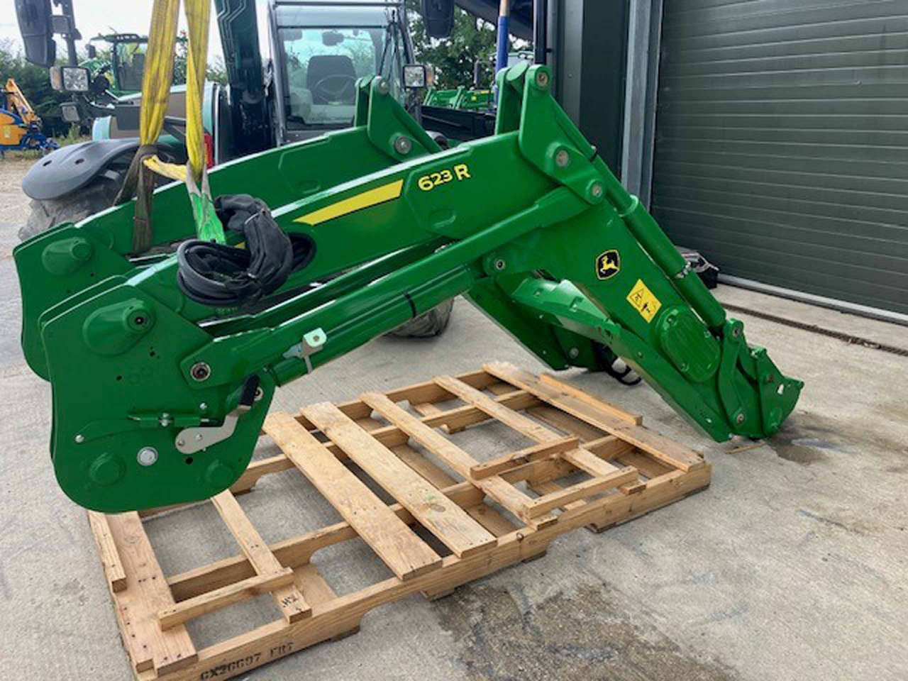 John Deere 623R - Equipamento: foto 1 John Deere 623R - Equipamento: foto 1