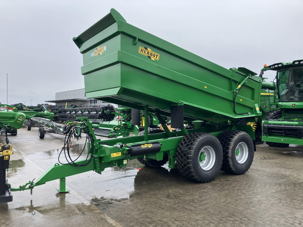 Herbst 20T Dump Trailer - Reboque agrícola: foto 1 Herbst 20T Dump Trailer - Reboque agrícola: foto 1