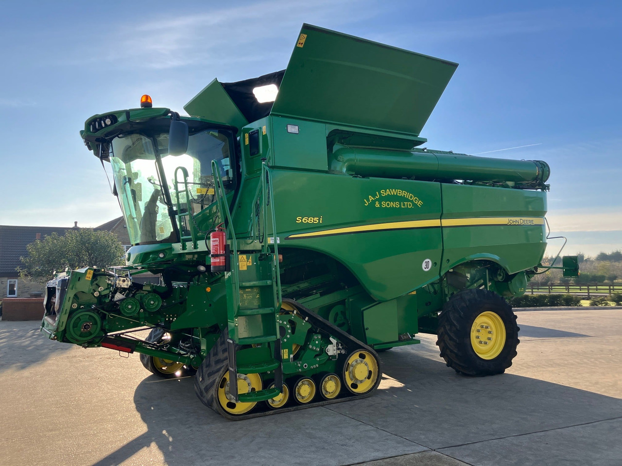 JOHN DEERE S685 TM - Ceifeira debulhadora: foto 1 JOHN DEERE S685 TM - Ceifeira debulhadora: foto 1