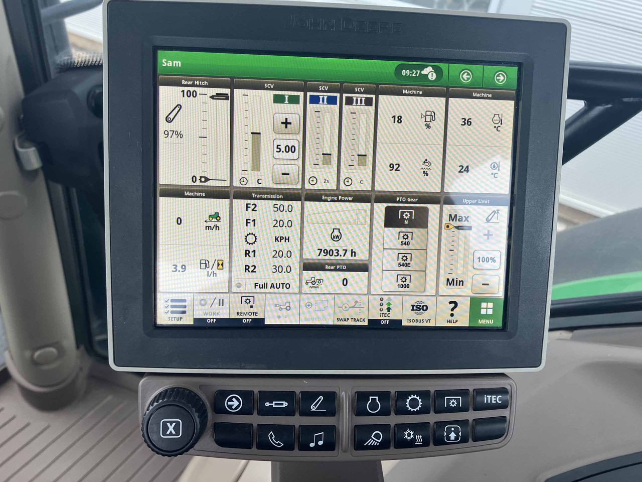 Trator John Deere 6155R: foto 20