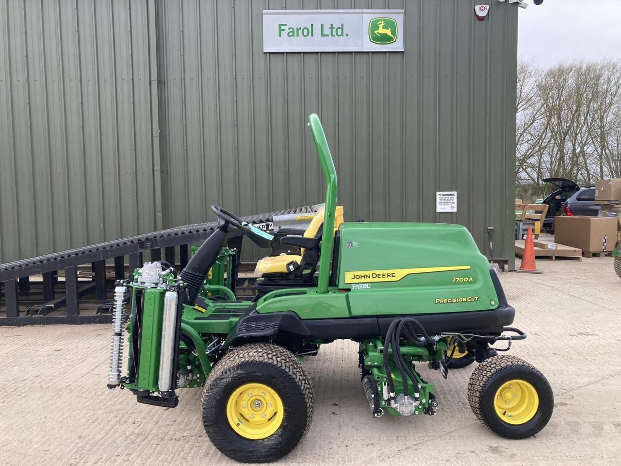 John Deere 7700A Fairway Mower - Cortador de grama: foto 2 John Deere 7700A Fairway Mower - Cortador de grama: foto 2