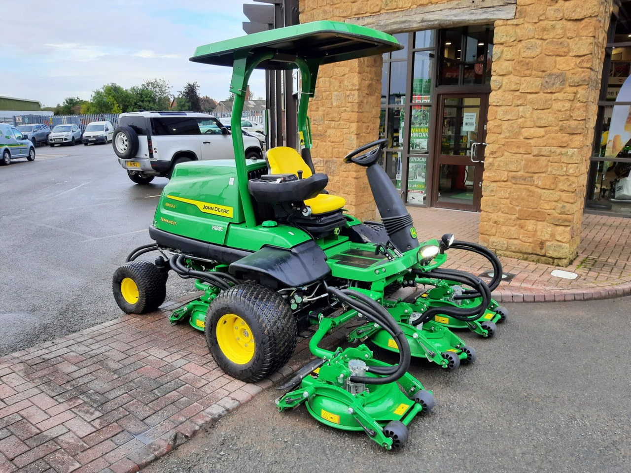 John Deere 8800A rotary mower - Cortador de grama: foto 1 John Deere 8800A rotary mower - Cortador de grama: foto 1