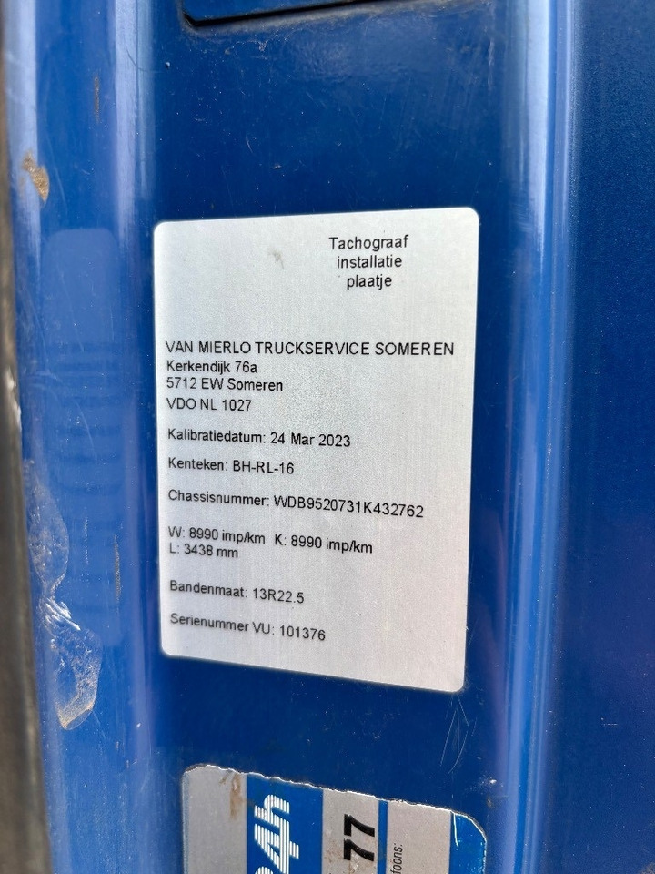 Camião grua Mercedes-Benz Actros 1831/ 4x4 / Palfinger PK19000 Crane: foto 29