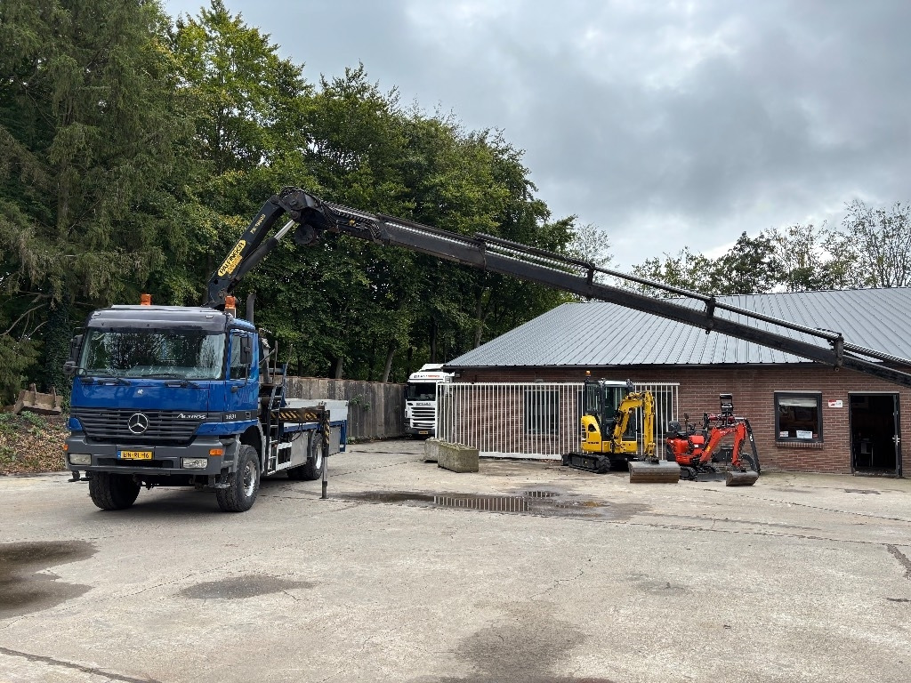 Camião grua Mercedes-Benz Actros 1831/ 4x4 / Palfinger PK19000 Crane: foto 20