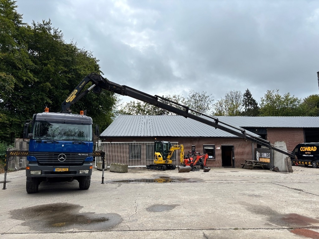 Camião grua Mercedes-Benz Actros 1831/ 4x4 / Palfinger PK19000 Crane: foto 21