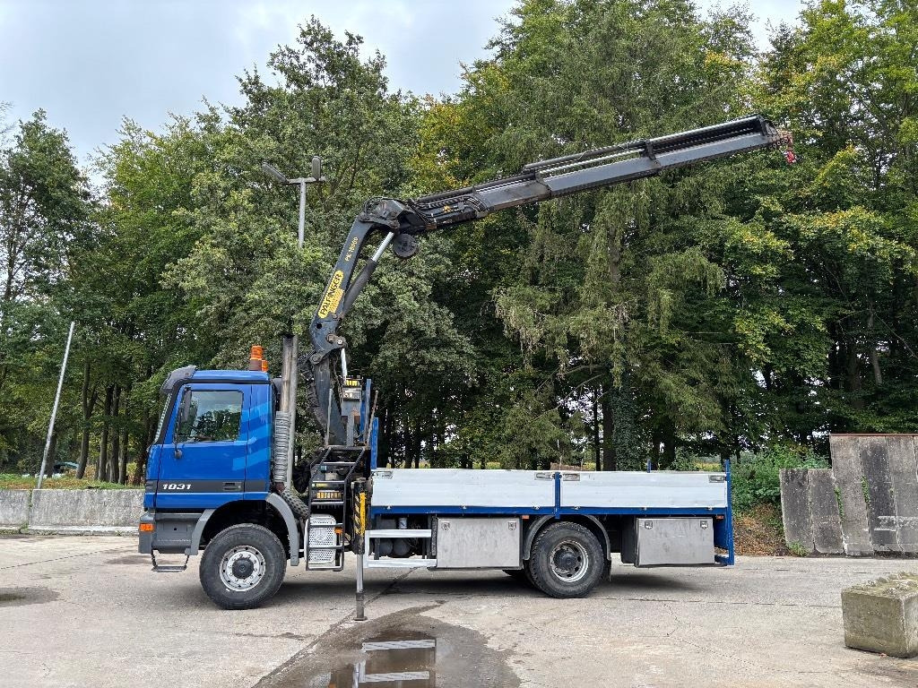 Camião grua Mercedes-Benz Actros 1831/ 4x4 / Palfinger PK19000 Crane: foto 7
