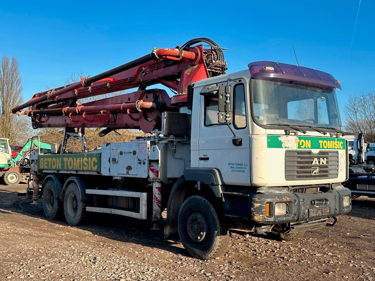MAN FE 310 6X4 Cifa 36m Betonpumpe - Autobomba de betão: foto 1 MAN FE 310 6X4 Cifa 36m Betonpumpe - Autobomba de betão: foto 1