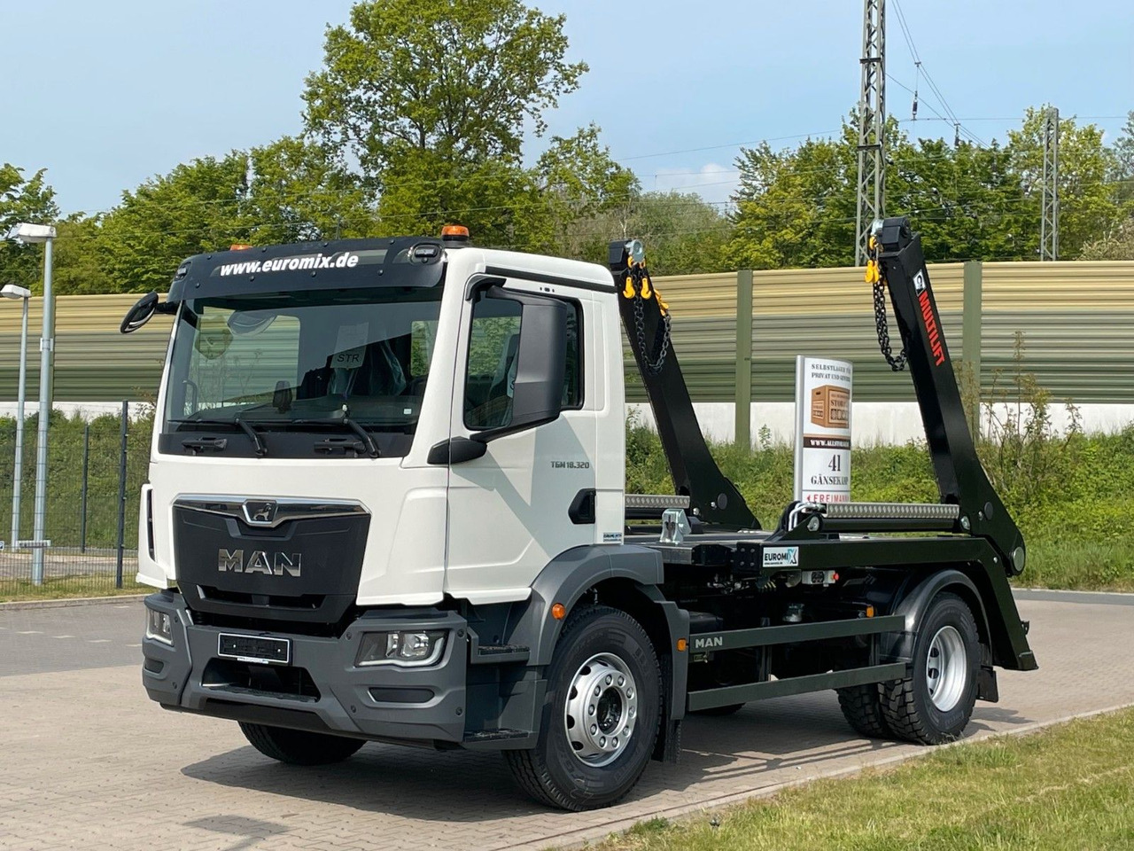 MAN TGM 18.320 4x2 Euro 6e Hiab Multilift Futura 12 - Camião basculante, Camião grua: foto 1 MAN TGM 18.320 4x2 Euro 6e Hiab Multilift Futura 12 - Camião basculante, Camião grua: foto 1
