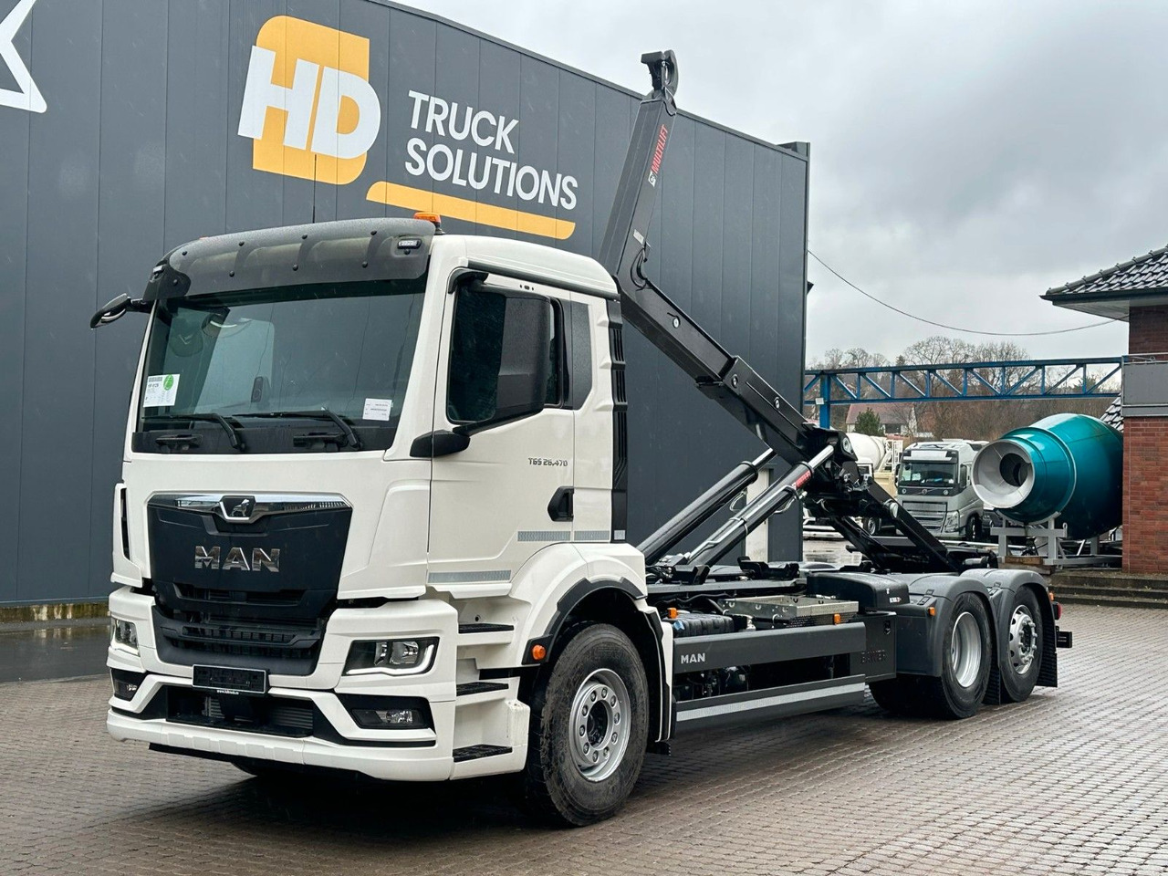 MAN TGS 26.470 6x2 Retarder MulitLift 21S59 - Camião polibenne, Camião grua: foto 1 MAN TGS 26.470 6x2 Retarder MulitLift 21S59 - Camião polibenne, Camião grua: foto 1
