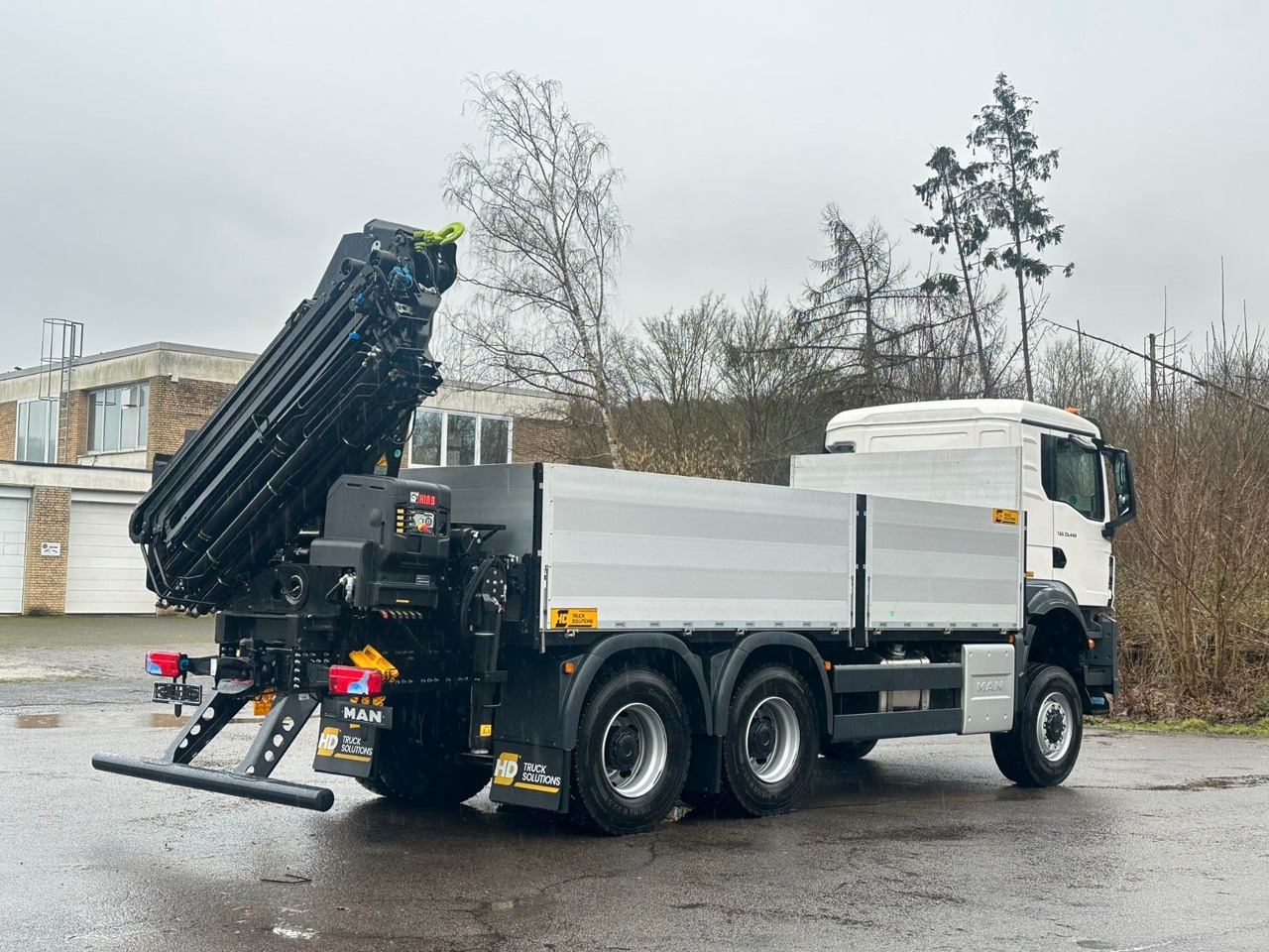 Camião grua MAN TGS 33.440 6x6  Kran  HIAB X-HiPro 302 E 6: foto 8