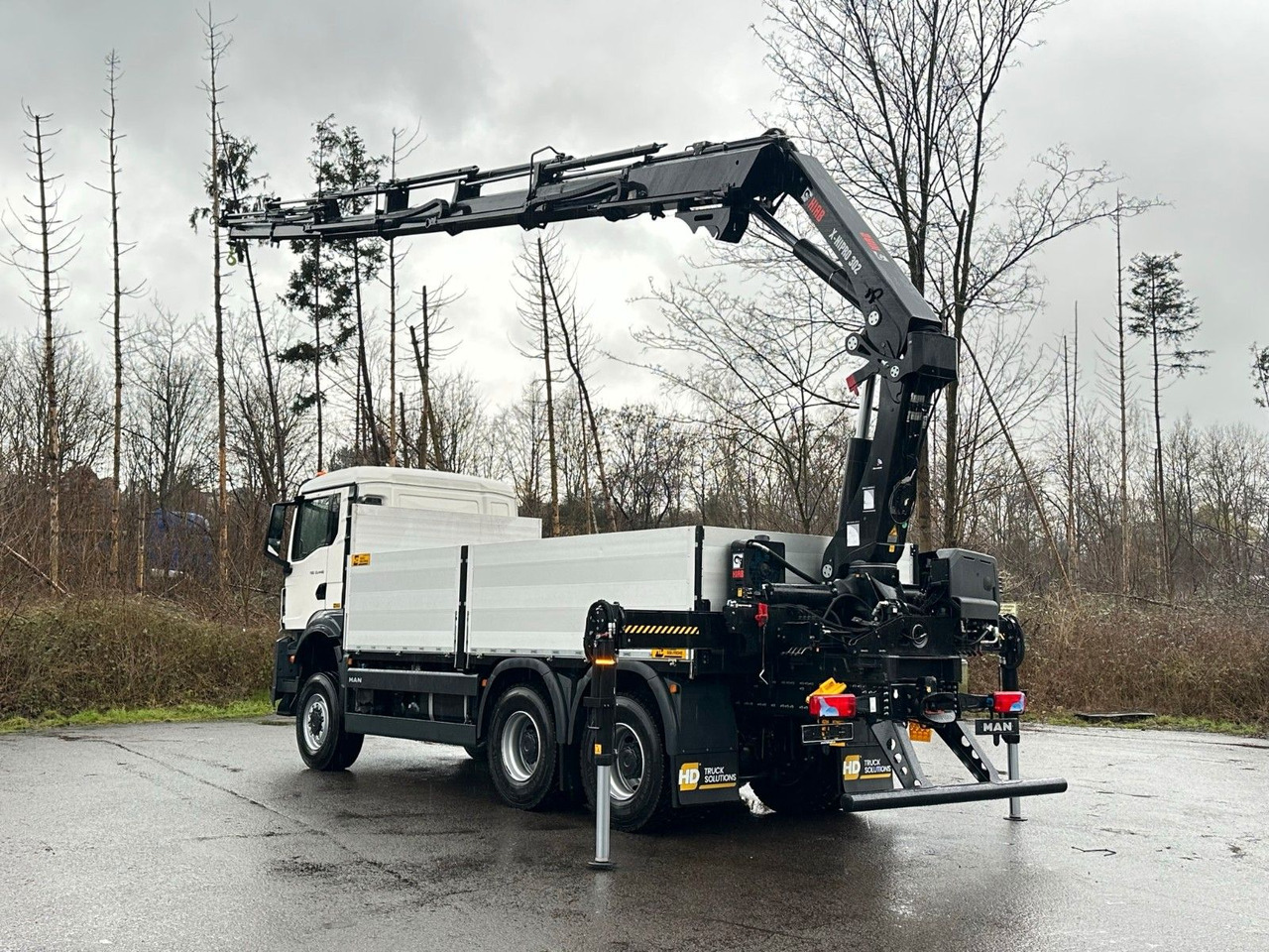 Camião grua MAN TGS 33.440 6x6  Kran  HIAB X-HiPro 302 E 6: foto 11