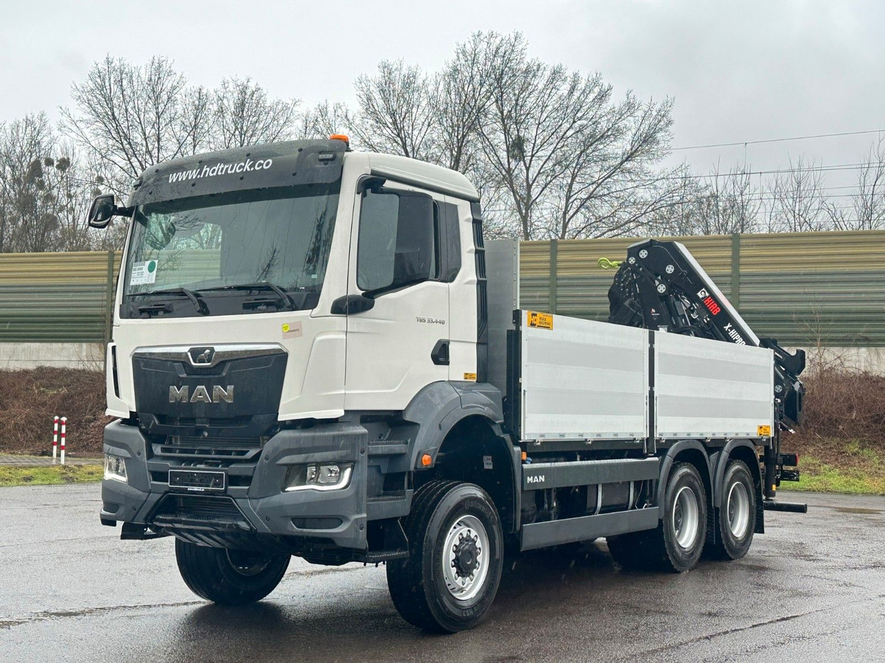 MAN TGS 33.440 6x6 Kran HIAB X-HiPro 302 E 6 - Camião grua: foto 2 MAN TGS 33.440 6x6 Kran HIAB X-HiPro 302 E 6 - Camião grua: foto 2