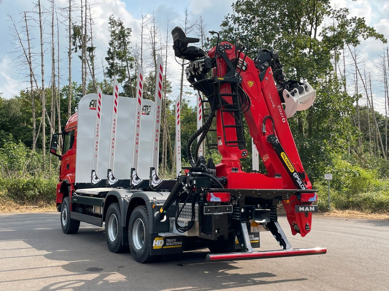MAN TGS 33.520 6X6 Euro6e Radstand 3900mm EPSILON - Camião de transporte de madeira, Camião grua: foto 4 MAN TGS 33.520 6X6 Euro6e Radstand 3900mm EPSILON - Camião de transporte de madeira, Camião grua: foto 4