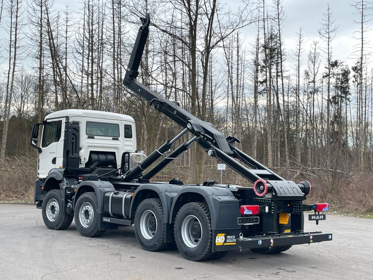 MAN TGS 35.480 8x4 Euro6e Hiab MultLift Abrollkipper - Camião polibenne, Camião grua: foto 5 MAN TGS 35.480 8x4 Euro6e Hiab MultLift Abrollkipper - Camião polibenne, Camião grua: foto 5