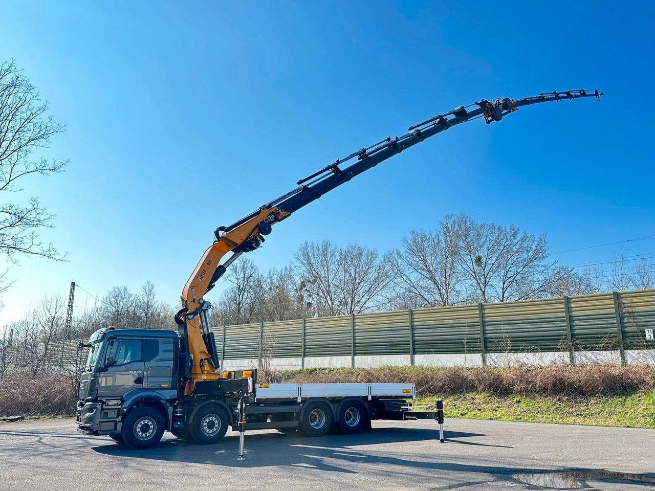 MAN TGS 35.520 8X4 TG 3 EFFER 955-8s +Jib 6sAUTOKRAN - Camião grua: foto 3 MAN TGS 35.520 8X4 TG 3 EFFER 955-8s +Jib 6sAUTOKRAN - Camião grua: foto 3