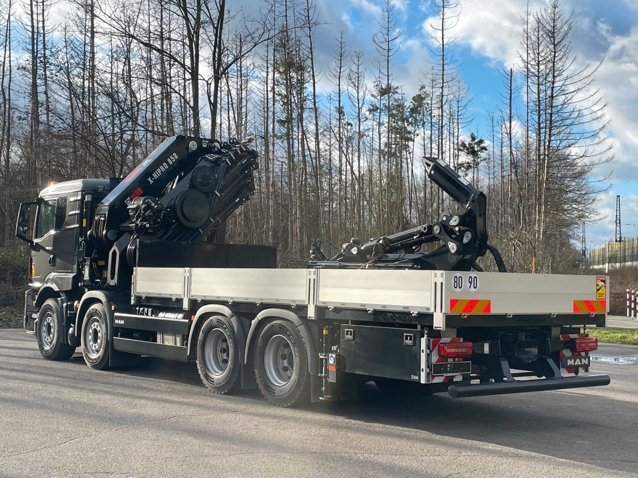 MAN TGS 35.520 8x4 BL HIAB X-HIPRO 658 EP-6 - Camião grua: foto 4 MAN TGS 35.520 8x4 BL HIAB X-HIPRO 658 EP-6 - Camião grua: foto 4