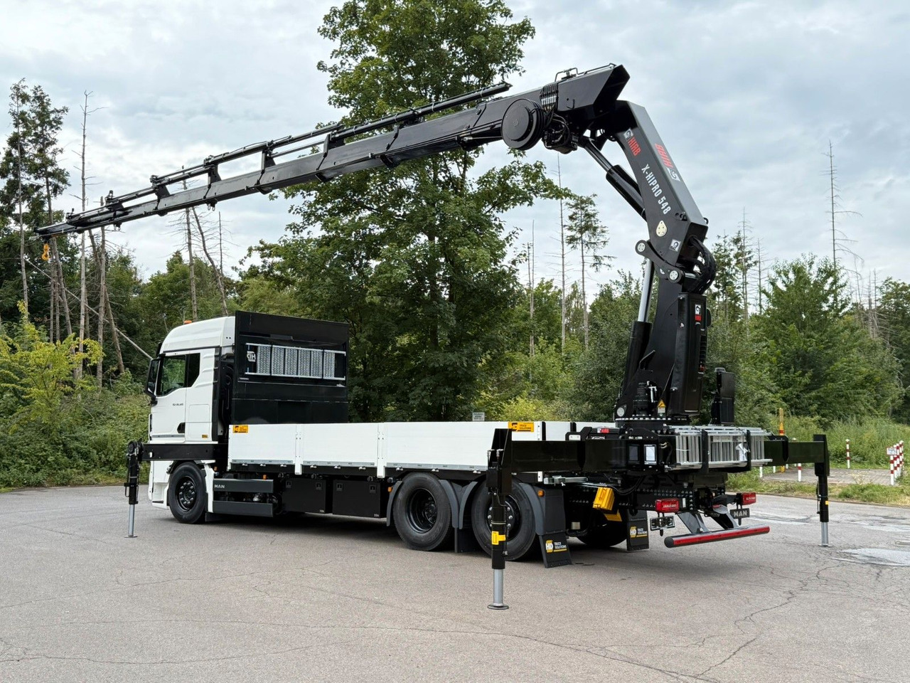 Camião grua MAN TGX 26.520 TG3 Retarder / 6X2 Hiab 548 E 8: foto 14