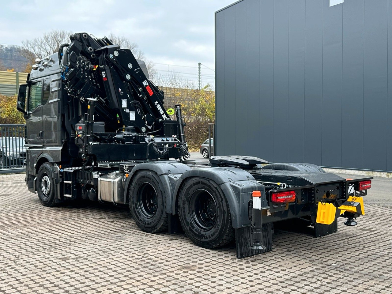 Tractor MAN TGX 26.580 6x4 Kran Hiab 302-6 + Jib-4: foto 5