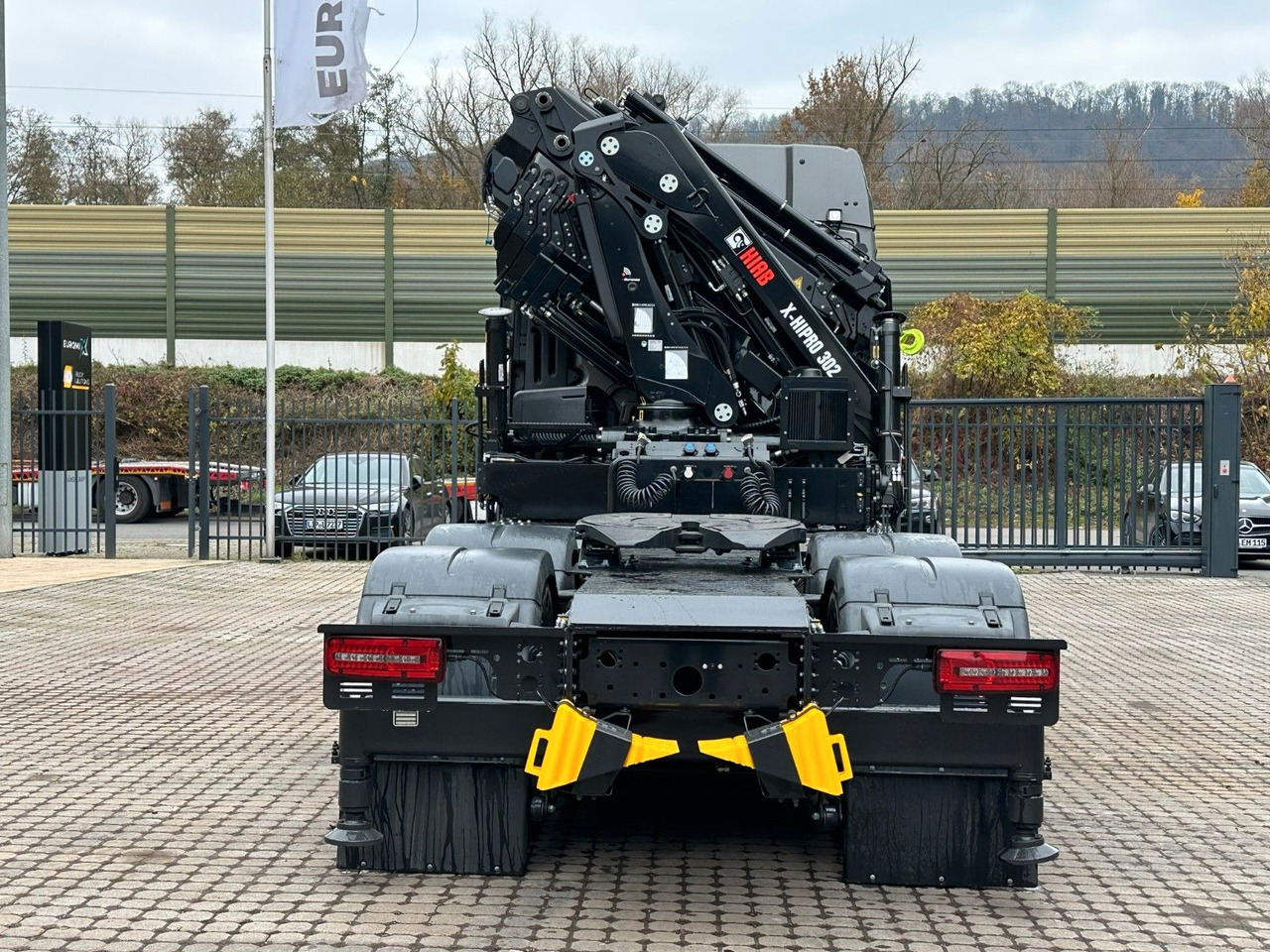 Tractor MAN TGX 26.580 6x4 Kran Hiab 302-6 + Jib-4: foto 6