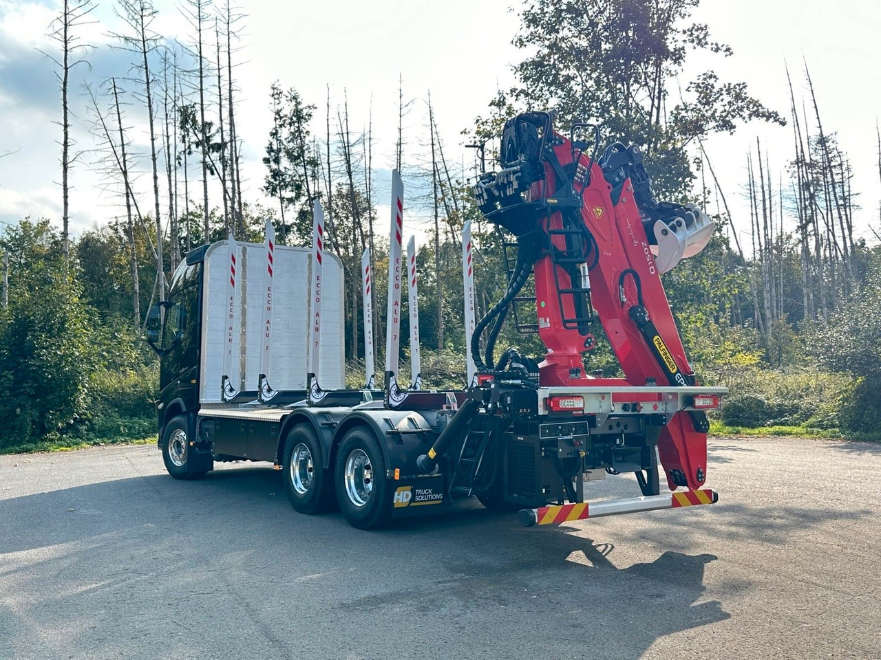 Volvo FH 540 6x4 LogLift EPSILON - Camião de transporte de madeira, Camião grua: foto 4 Volvo FH 540 6x4 LogLift EPSILON - Camião de transporte de madeira, Camião grua: foto 4