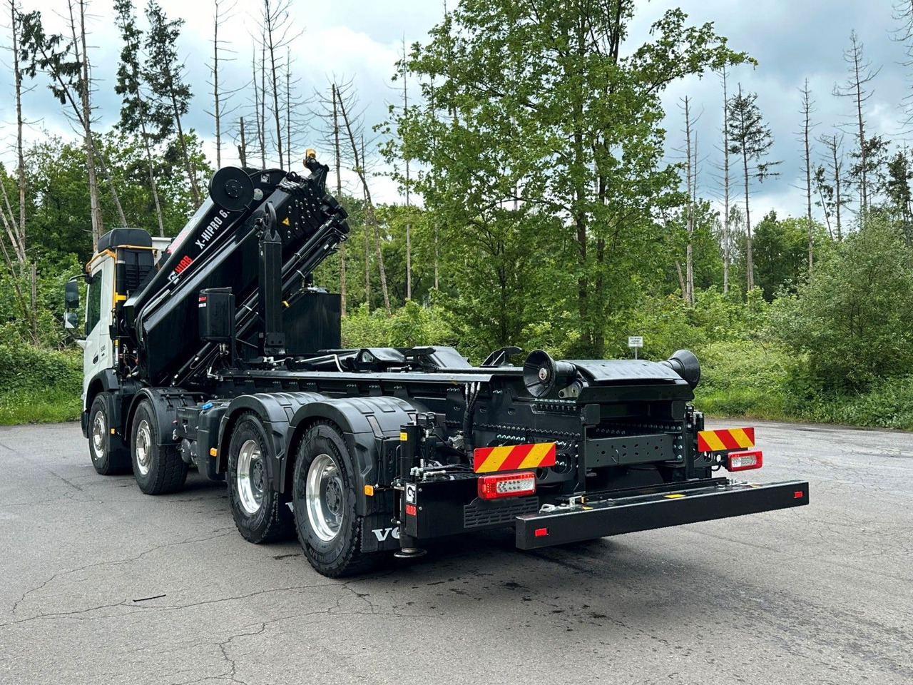Volvo FMX 500 8x4 Abrollkipper + Kran Hiab 658-6 - Camião polibenne, Camião grua: foto 5 Volvo FMX 500 8x4 Abrollkipper + Kran Hiab 658-6 - Camião polibenne, Camião grua: foto 5