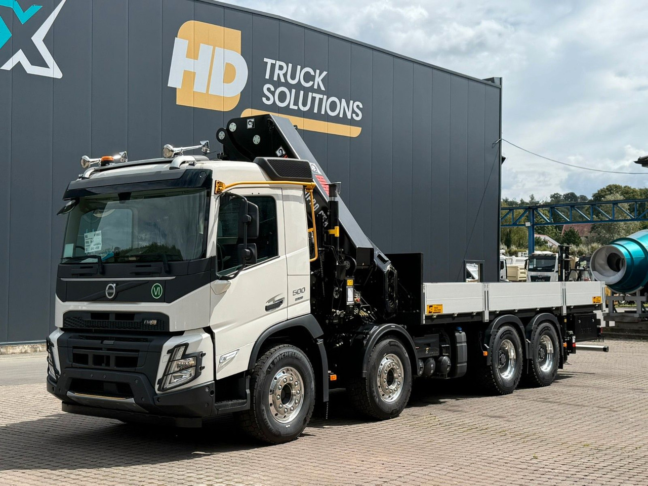 Volvo FMX 500 8x4 Kran Hiab 658-6 - Camião grua: foto 1 Volvo FMX 500 8x4 Kran Hiab 658-6 - Camião grua: foto 1