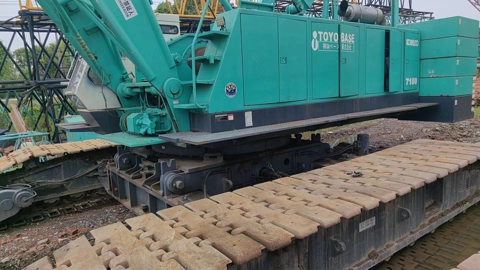 KOBELCO 150TON Crawler Crane for Containers Original Second Hand with Core Components on Sale! - Guindaste sobre esteiras: foto 4 KOBELCO 150TON Crawler Crane for Containers Original Second Hand with Core Components on Sale! - Guindaste sobre esteiras: foto 4