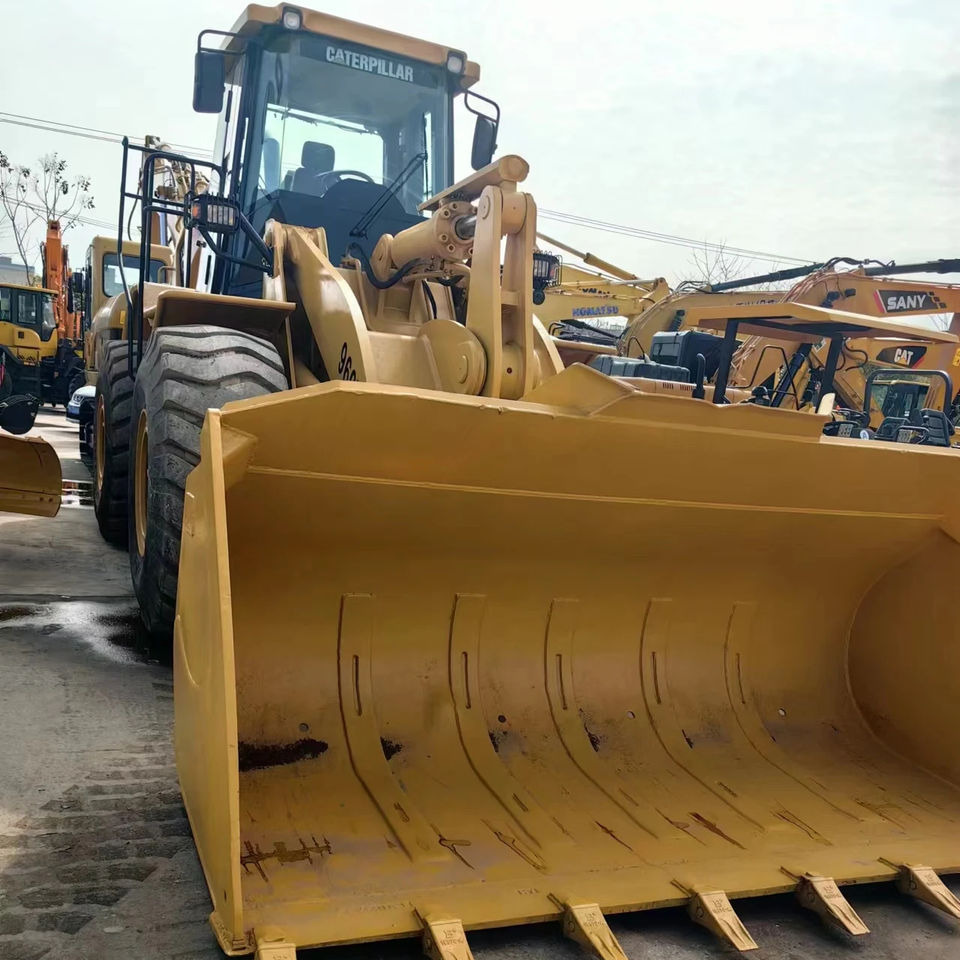 Original Good Quality USED Wheel Loader Cat 966H 6 Ton Loader Construction Machinery for Caterpillar - Pá carregadora de rodas: foto 1 Original Good Quality USED Wheel Loader Cat 966H 6 Ton Loader Construction Machinery for Caterpillar - Pá carregadora de rodas: foto 1