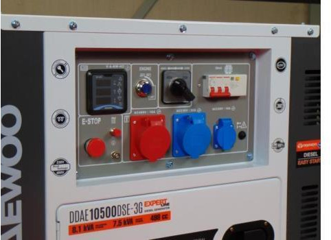 Daewoo DDAE10500DSE-3G Diesel Stroomgenerator (Nieuw) - Gerador elétrico: foto 3 Daewoo DDAE10500DSE-3G Diesel Stroomgenerator (Nieuw) - Gerador elétrico: foto 3