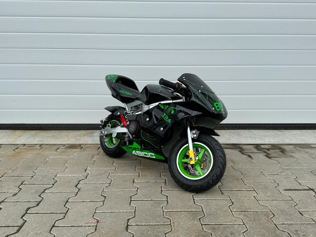 Motocicleta novo Mini pitbike 49cc: foto 1