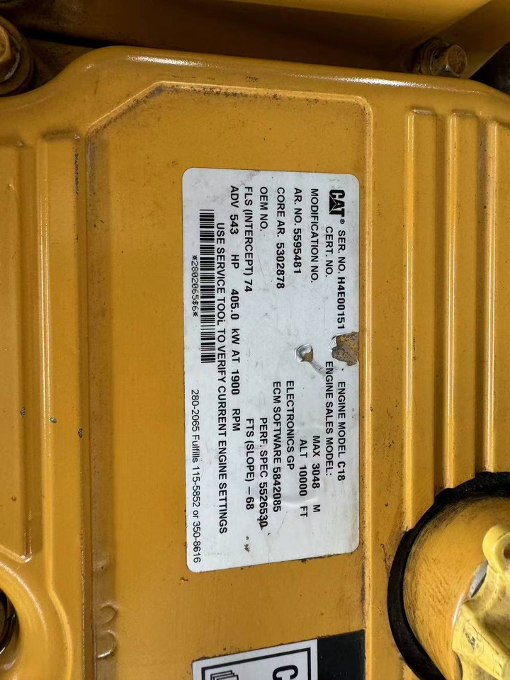 Equipamentos para manutenção de veículos CATPILLAR C18: foto 8 Equipamentos para manutenção de veículos CATPILLAR C18: foto 8