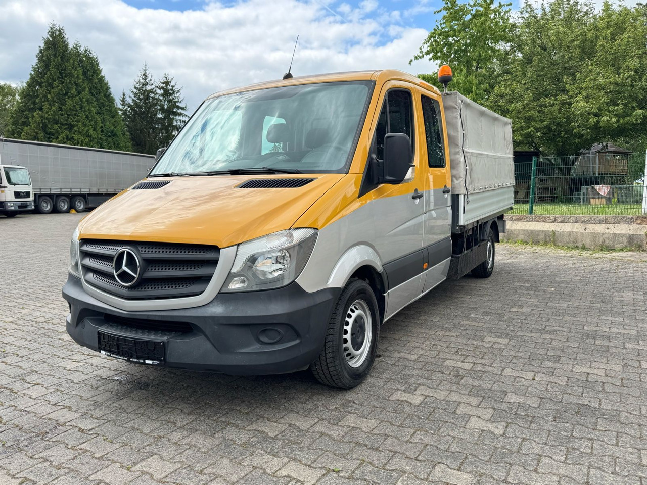 Mercedes-Benz 316 CDI/DK/Ahk/Top-Zustand/Tüv-Neu! - Carrinha de lona, Carrinha cabine dupla: foto 2 Mercedes-Benz 316 CDI/DK/Ahk/Top-Zustand/Tüv-Neu! - Carrinha de lona, Carrinha cabine dupla: foto 2
