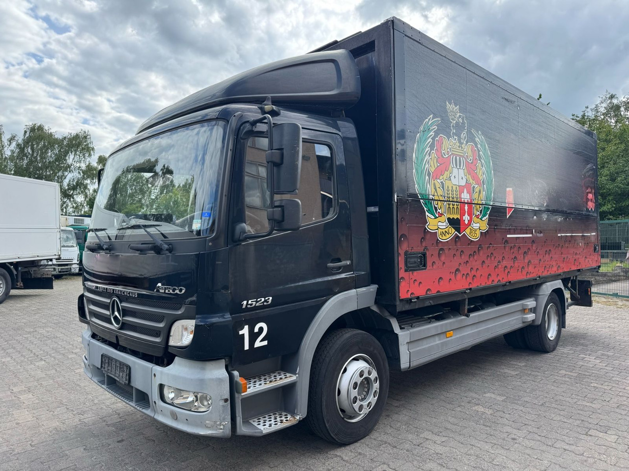 Mercedes-Benz Atego1523/LBW/AHK/Klima/Standh./aus.1Hand - Camião transporte de bebidas: foto 2 Mercedes-Benz Atego1523/LBW/AHK/Klima/Standh./aus.1Hand - Camião transporte de bebidas: foto 2