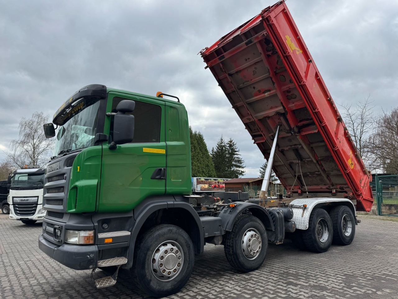 Scania R500/V8/BB/KLIMA/8x4/Dautel/Top-Zustand! - Camião basculante: foto 5 Scania R500/V8/BB/KLIMA/8x4/Dautel/Top-Zustand! - Camião basculante: foto 5