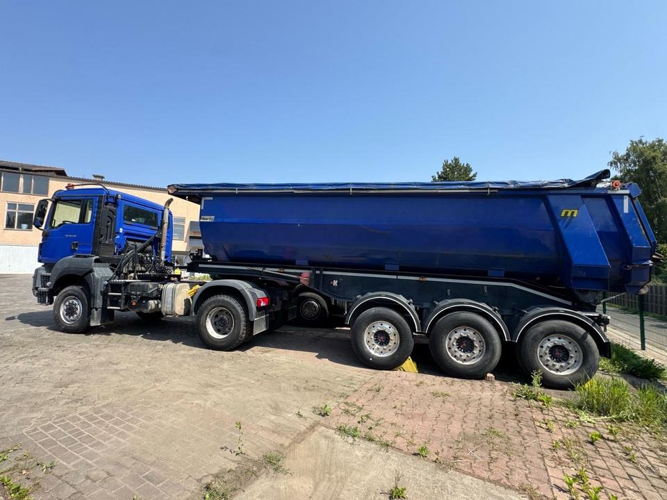 MAN 18.460 TGS/B-B/Kipp/4X4/klp.Zug/TOP-ZUSTAND - Tractor, Semi-reboque basculante: foto 4 MAN 18.460 TGS/B-B/Kipp/4X4/klp.Zug/TOP-ZUSTAND - Tractor, Semi-reboque basculante: foto 4