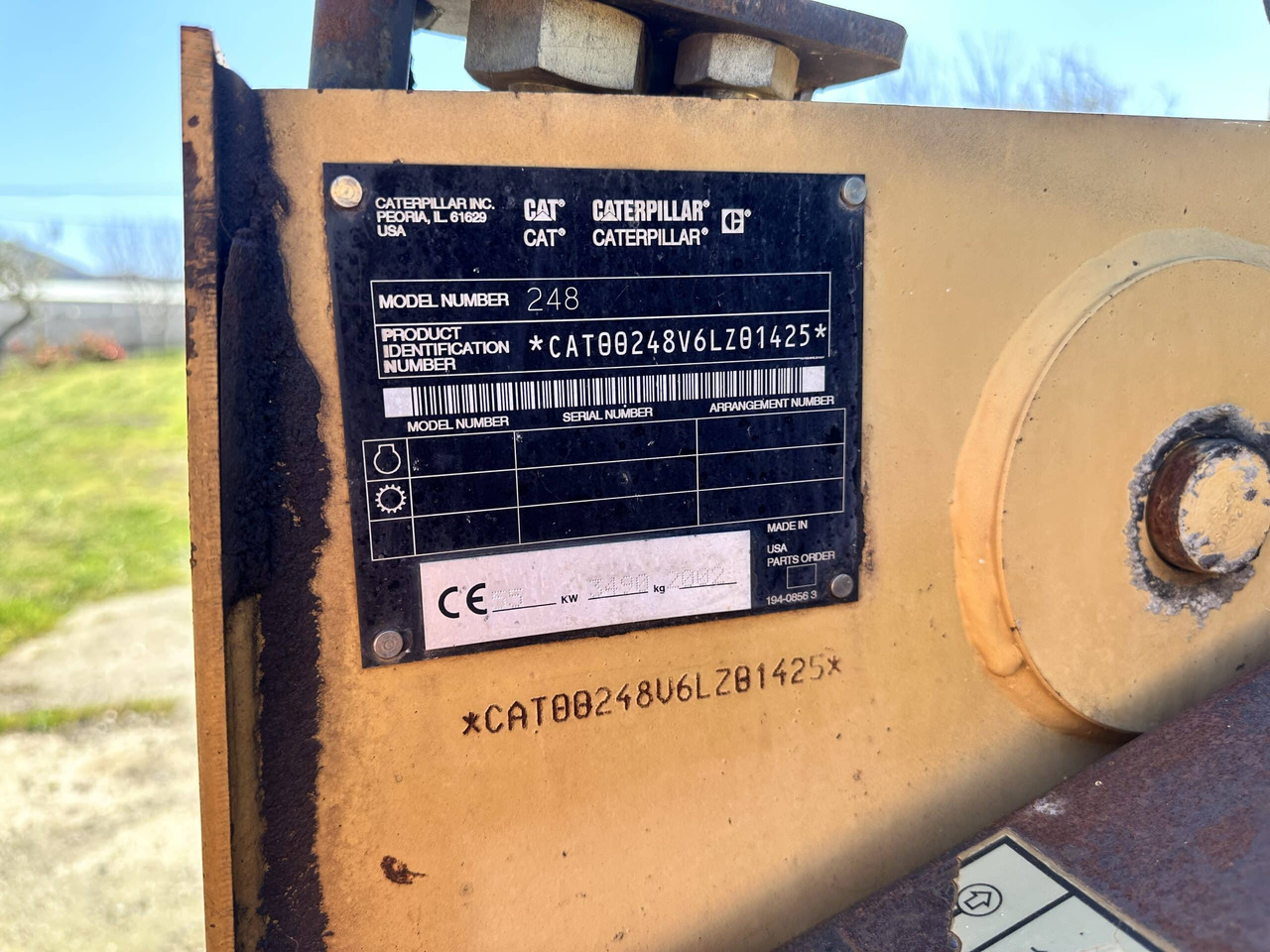 CAT 248 - Mini pá carregadora: foto 5 CAT 248 - Mini pá carregadora: foto 5