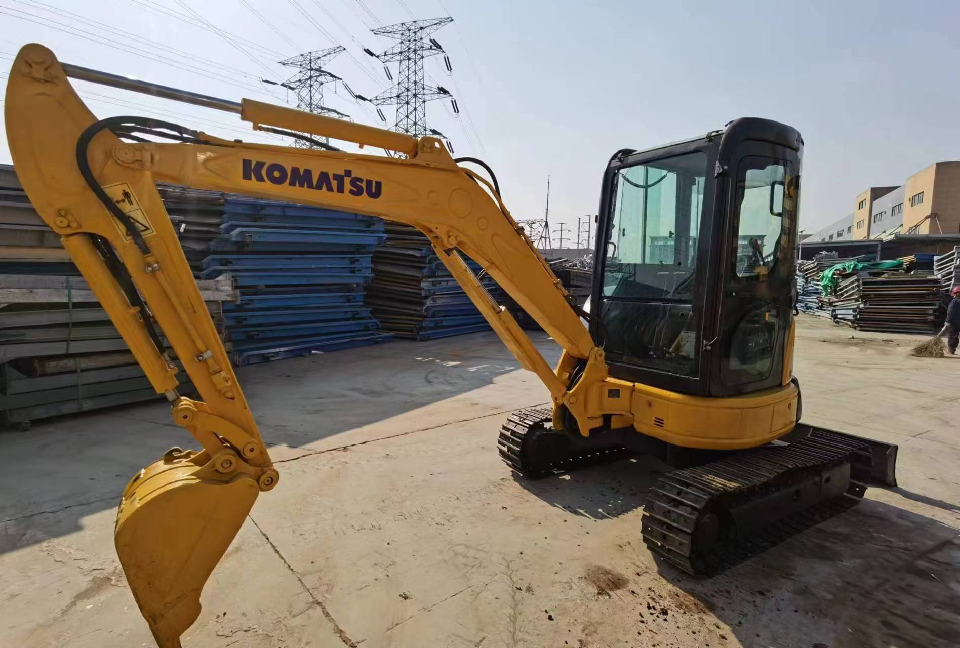 Mini escavadeira KOMATSU PC35: foto 7