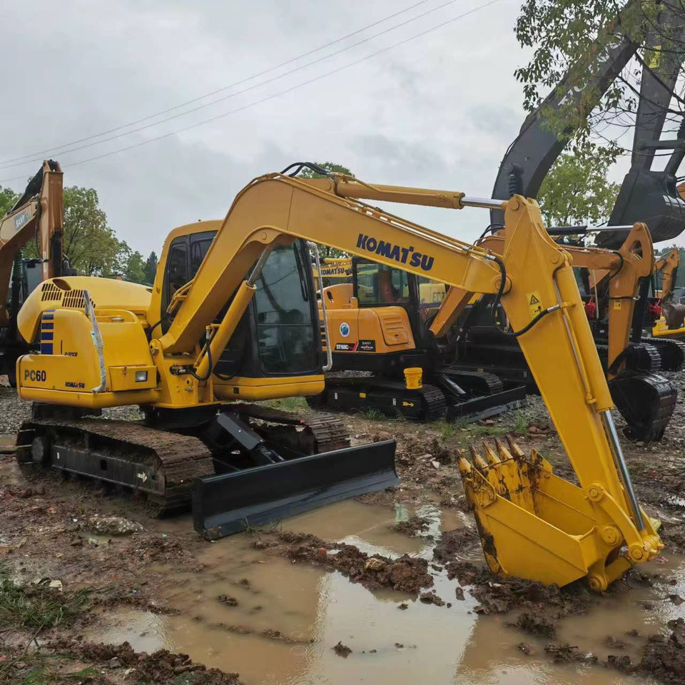KOMATSU PC60-7 - Escavadora de rastos: foto 1 KOMATSU PC60-7 - Escavadora de rastos: foto 1