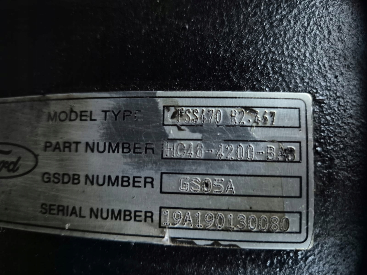 FORD WKŁAD MOSTU DYFER GŁÓWKA FORD F-MAX 500 CARGO FSS470 R2.467 HC 46-4200-BAB - Diferencial para Camião: foto 3 FORD WKŁAD MOSTU DYFER GŁÓWKA FORD F-MAX 500 CARGO FSS470 R2.467 HC 46-4200-BAB - Diferencial para Camião: foto 3