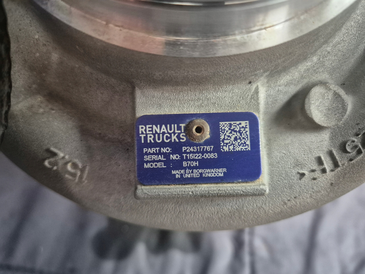 RENAULT TURBINA TURBOSPRĘŻARKA TURBO I-SAVE VOLVO FH 5 Renault T-Serie Evo DTI 13 - Turbocompressor para Camião: foto 4 RENAULT TURBINA TURBOSPRĘŻARKA TURBO I-SAVE VOLVO FH 5 Renault T-Serie Evo DTI 13 - Turbocompressor para Camião: foto 4