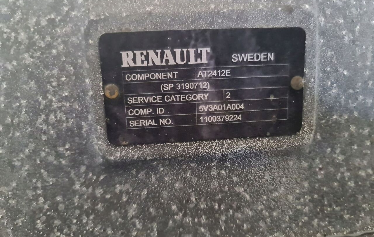 Renault T GAMA AUTOMAT I SHIFT VOLVO - Caixa de velocidade para Camião: foto 2 Renault T GAMA AUTOMAT I SHIFT VOLVO - Caixa de velocidade para Camião: foto 2