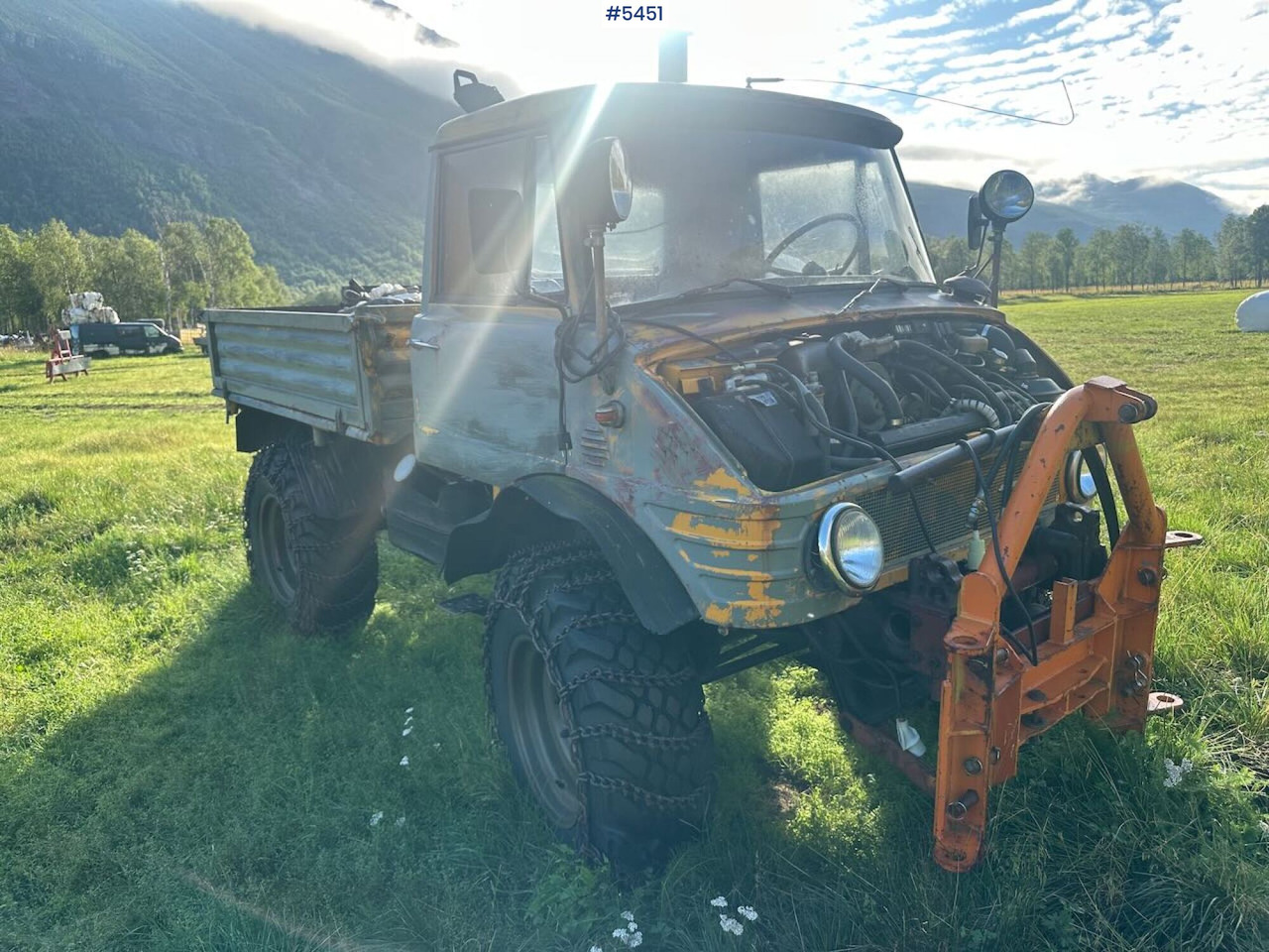 1967 Mercedes-Benz Unimog 406 - Camião de caixa aberta/ Plataforma: foto 1 1967 Mercedes-Benz Unimog 406 - Camião de caixa aberta/ Plataforma: foto 1