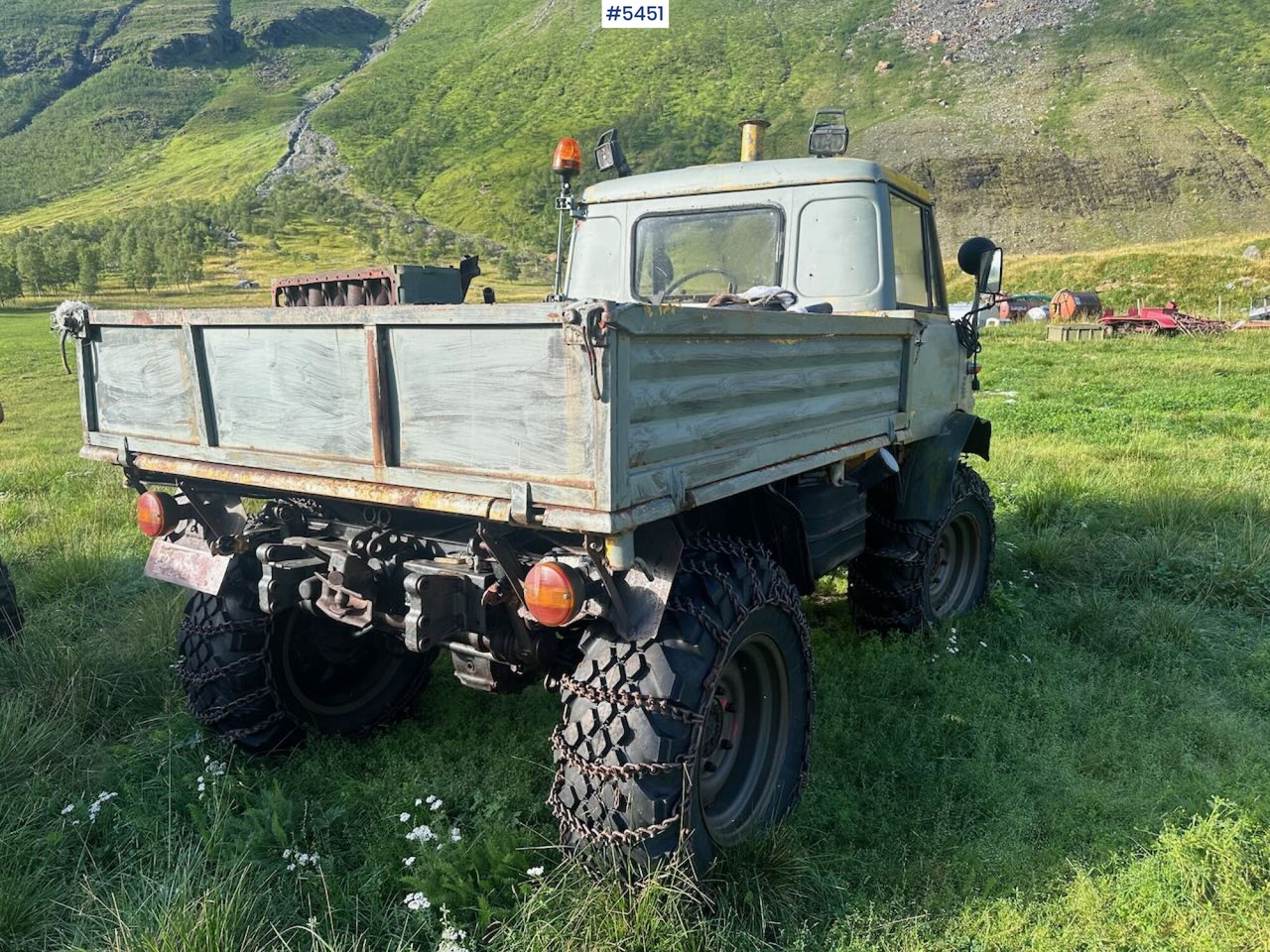 1967 Mercedes-Benz Unimog 406 - Camião de caixa aberta/ Plataforma: foto 3 1967 Mercedes-Benz Unimog 406 - Camião de caixa aberta/ Plataforma: foto 3