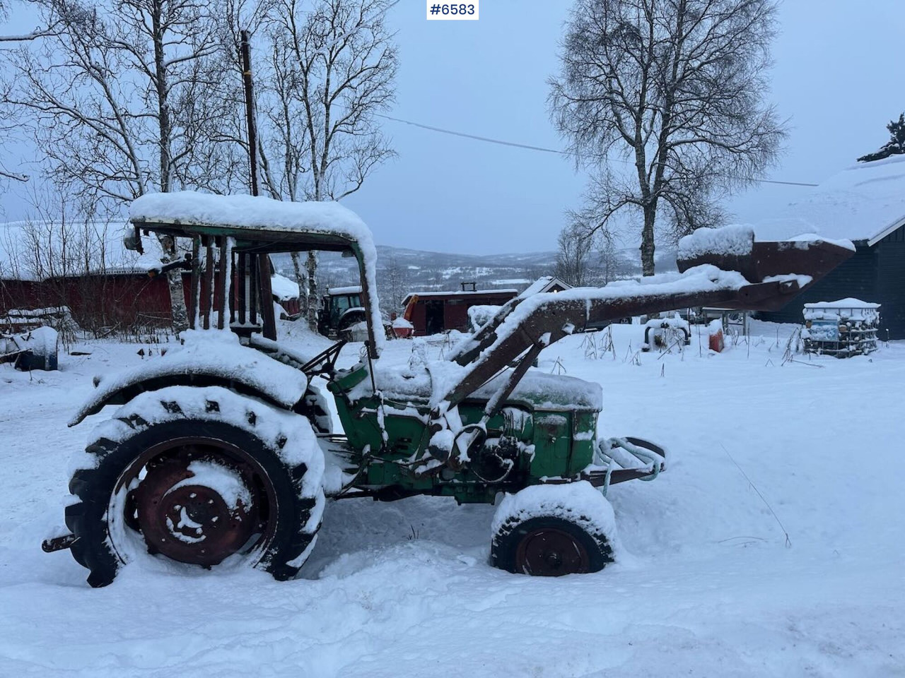 1969 Deutz D5005 tractor w/ front loader. Rep. object. - Trator: foto 2 1969 Deutz D5005 tractor w/ front loader. Rep. object. - Trator: foto 2