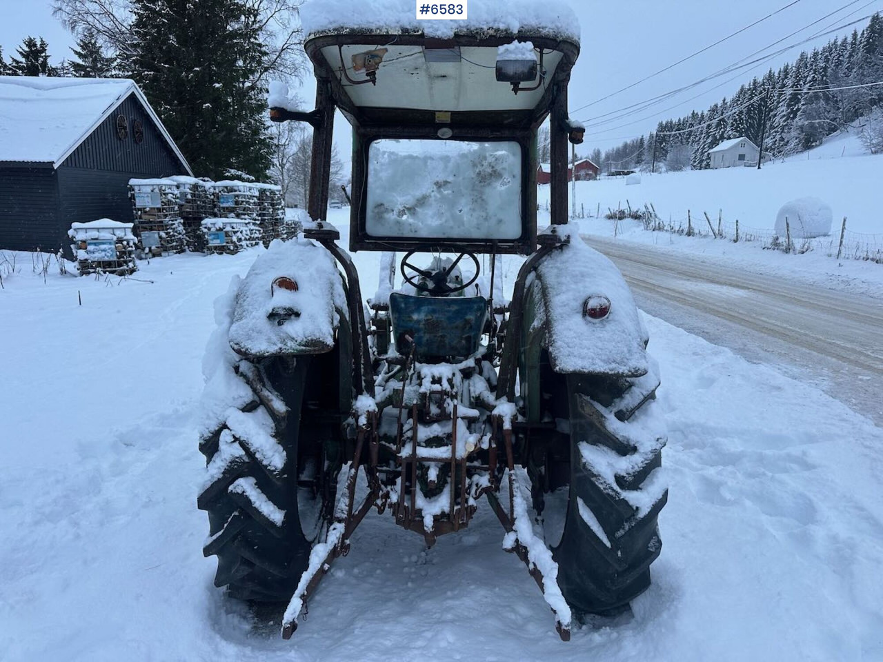 Trator 1969 Deutz D5005 tractor w/ front loader. Rep. object.: foto 8