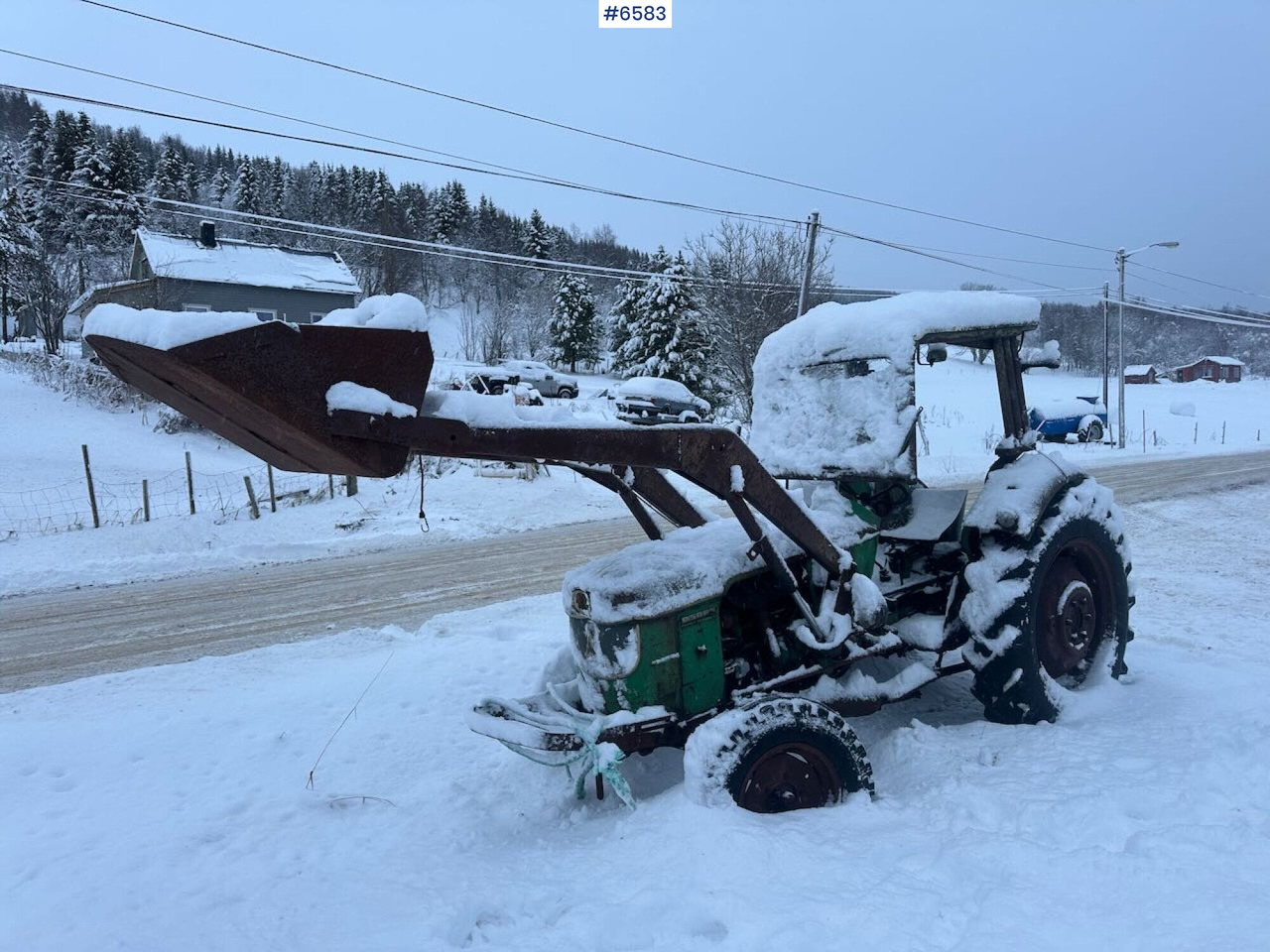 1969 Deutz D5005 tractor w/ front loader. Rep. object. - Trator: foto 3 1969 Deutz D5005 tractor w/ front loader. Rep. object. - Trator: foto 3