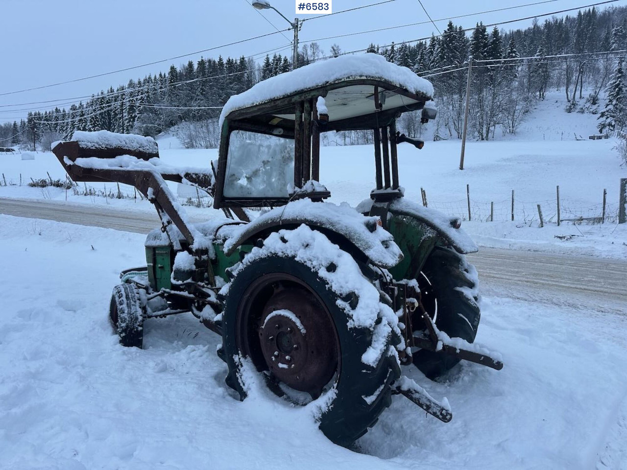 Trator 1969 Deutz D5005 tractor w/ front loader. Rep. object.: foto 6