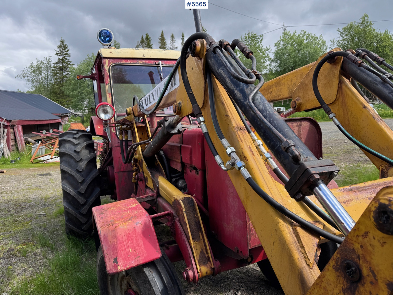 1969 Volvo BM 600 w/ Hymas front loader - Trator: foto 5 1969 Volvo BM 600 w/ Hymas front loader - Trator: foto 5