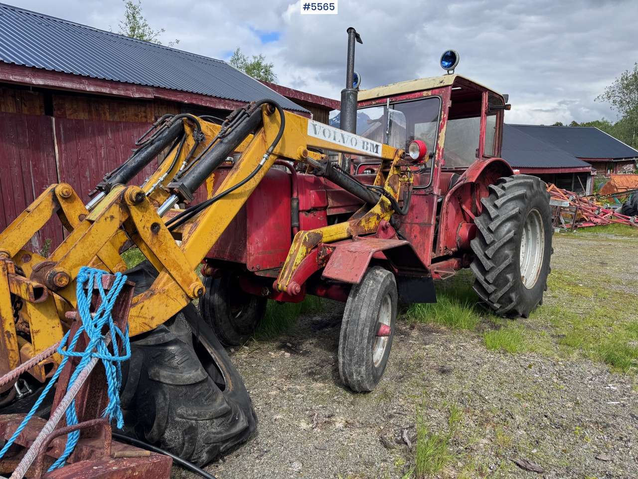 1969 Volvo BM 600 w/ Hymas front loader - Trator: foto 2 1969 Volvo BM 600 w/ Hymas front loader - Trator: foto 2