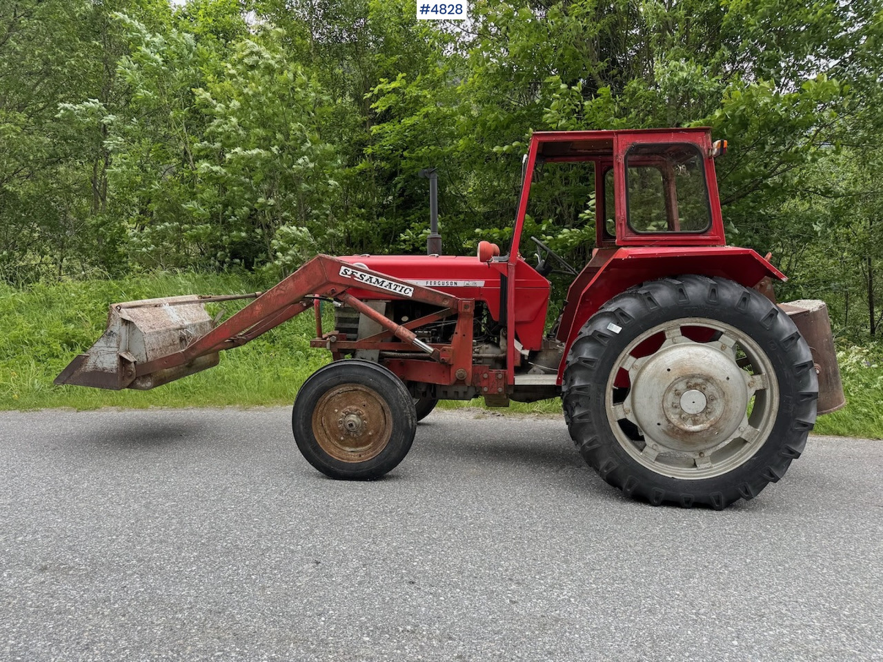 1970 Massey Ferguson 165 w/ front loader - Trator: foto 1 1970 Massey Ferguson 165 w/ front loader - Trator: foto 1